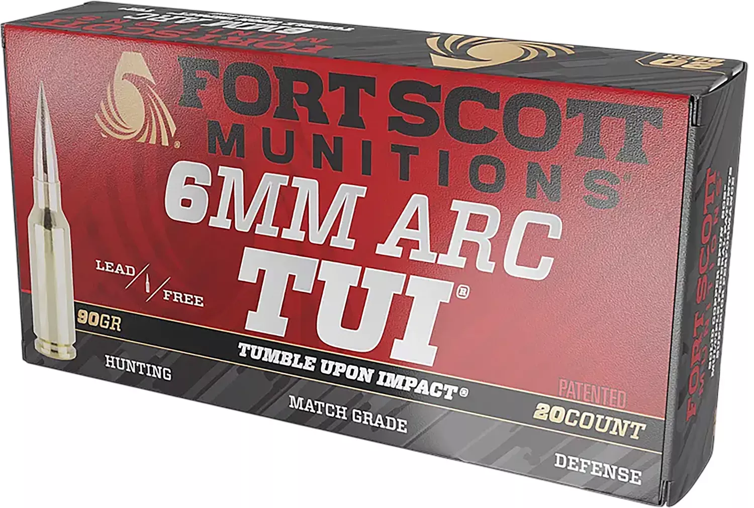 Fort Scott Munitions 6 ARC 90 gr, 20-Round Box