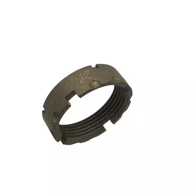 Forward Controls Design AR-15 Billet Castle Nut Burnt Bronze