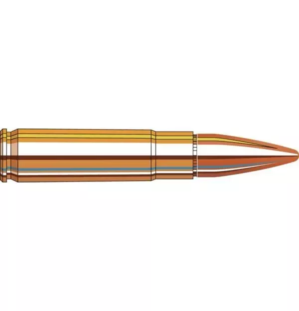 Frontier Rifle Ammunition .300 BLK 125 Grain FMJ 2175 fps 150/ct