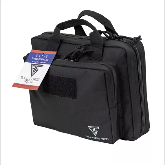 Full Forge Gear CAT-2 Double Pistol Case Black