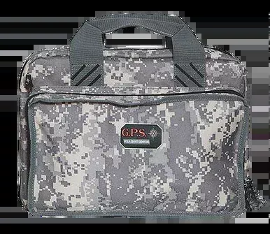 G Outdoors Quad Pistol Range Bag Fall Camo