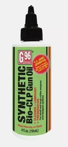G96 Synthetic Bio-CLP Gun Oil, 4oz