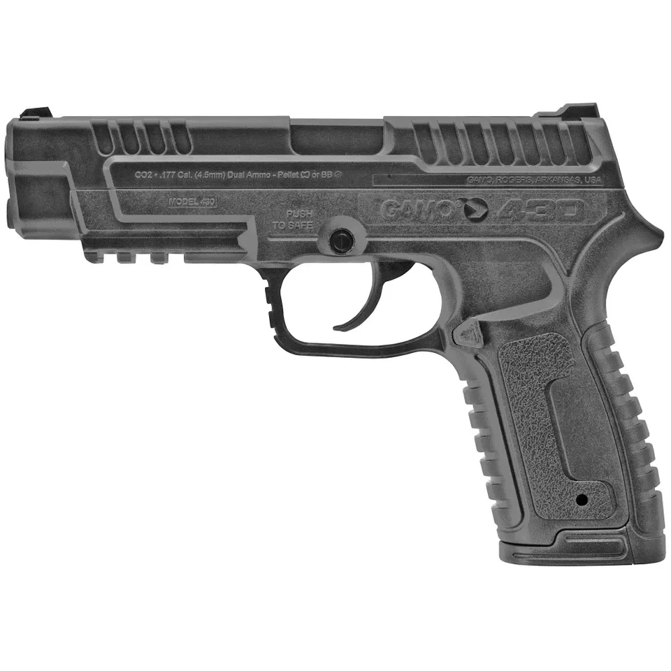 GAMO P-430 .177 Caliber Pellet/BB Air Pistol - 495 FPS Velocity