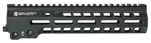 Geissele Automatics 05578B Super Modular Rail MK14 9.30" M-LOK, Black Aluminum for AR Platform, Barrel Nut Included
