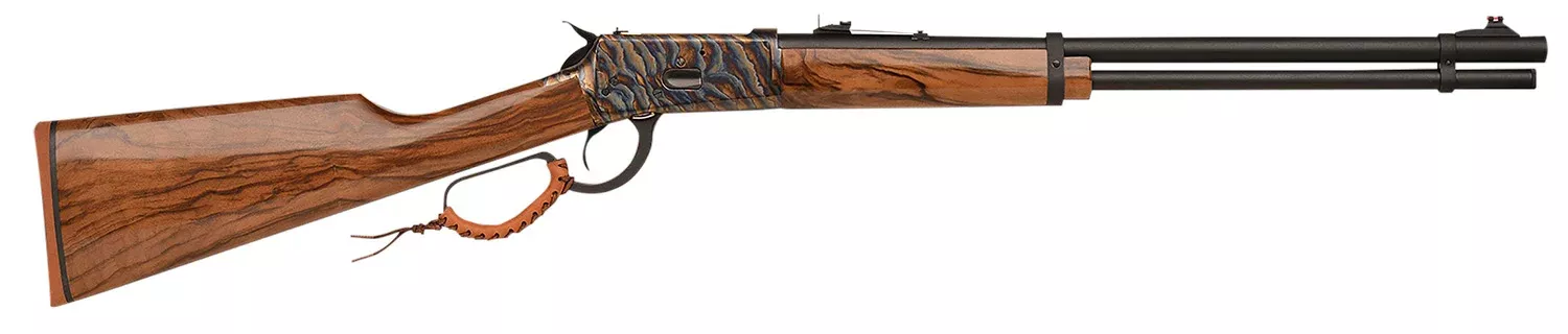 Gforce Arms GFLVR3030CC Saddlehorn30-30 Win 10+1 20″ Blued Steel Barrel, Color Case Hardened Steel Receiver, Fixed Turkish Walnut Stock