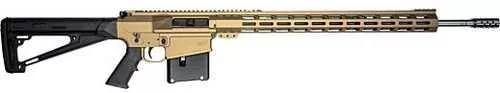 GLFA GL10 Semi-Automatic Rifle .270 Winchester 24" Barrel (1)-5Rd Magazine Hogue Fixed Rifle Stock Sniper Gray Cerakote Finish