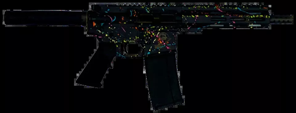 GLFA GL15223PSBLK 223 Wylde Pistol 7.5" Splatter