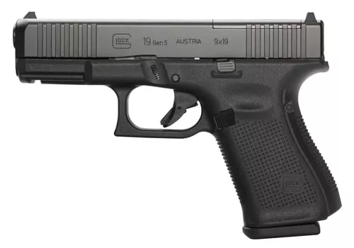 GLOCK 19 GEN5 9MM MOS FS 15RD REB