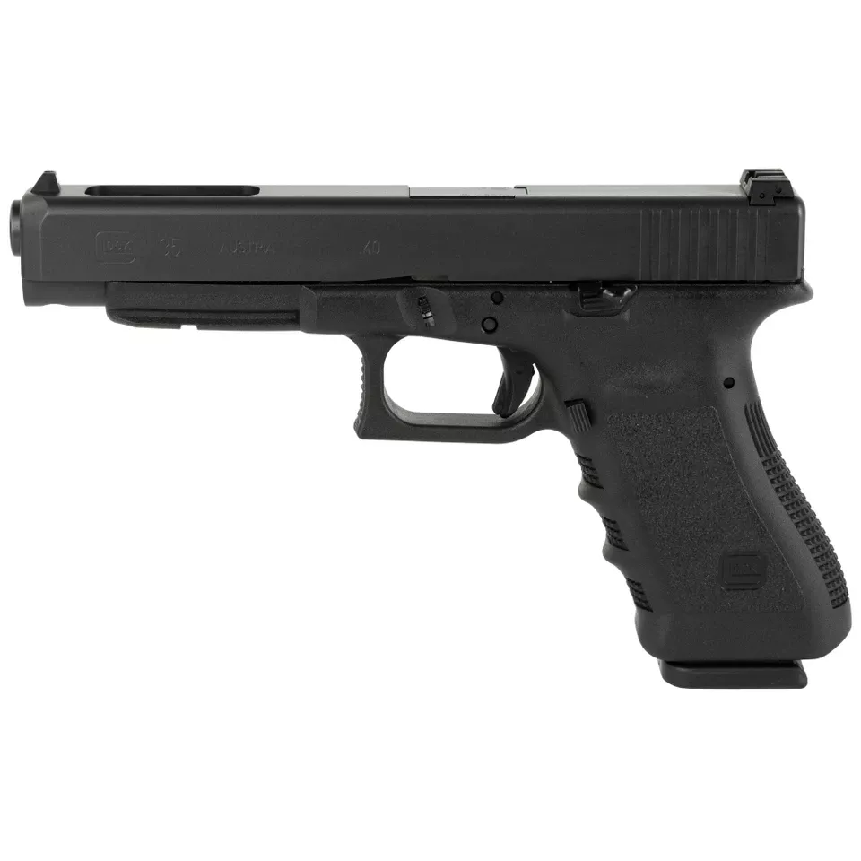 GLOCK 35 GEN3 .40 S&W Pistol with 15-Round Capacity and 2 Magazines