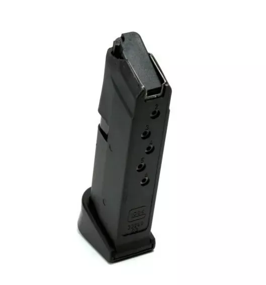 Glock 42 .380 ACP 6rd Magazine w/ Extension – Polymer Black