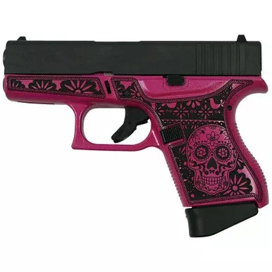 Glock 43 Medusa Pink Subcompact Handgun 9mm Luger 3.4″ Barrel 6rd Magazines (3)