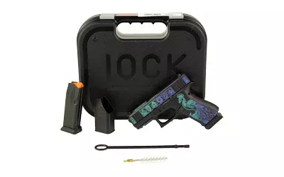 GLOCK 43X 9MM 15RD FS PEACOCK