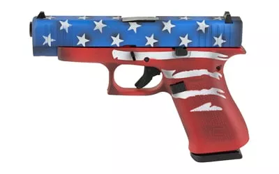 GLOCK 48 9MM 10RD RWB BW FLAG