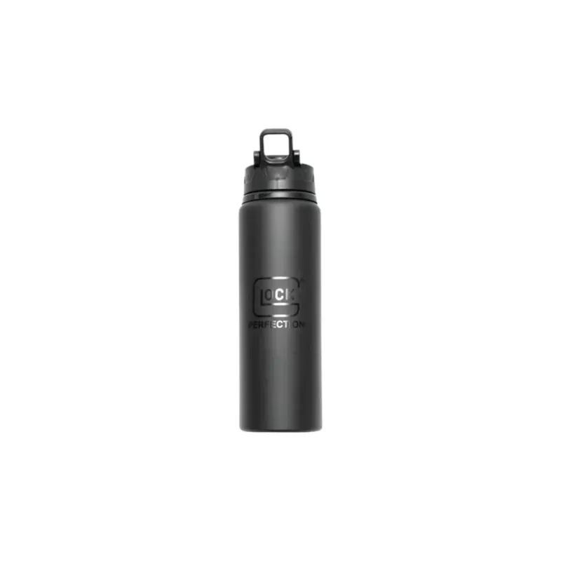 Glock Aluminum 28oz Sports Bottle w/ Logo – Black