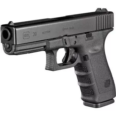 Glock G20 Gen 3 10mm Pistol 4.6″ Barrel 15+1 Round Black