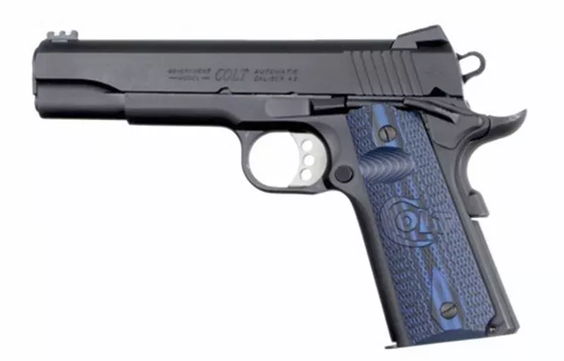 Government Comp 45ACP 5″ Blued 8rd