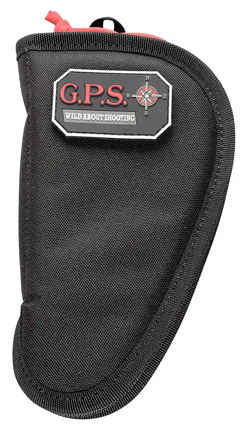 GPS Bags 1004CPCB Discreet Case W/ Black Finish W/ Lockable Zipper for 4″ OR Less Barrel Handgun