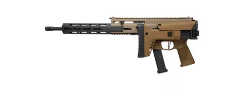 Grand Power Stribog SP9A3G 9MM 16 Inch Rifle AKB Folding Stock FDE UPC: 810091156483