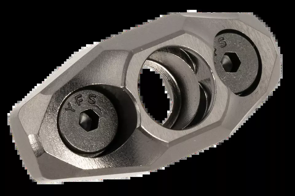 Graphite Gray Aluminum M-LOK QD Sling Mount by Rise Armament RA601GPHT