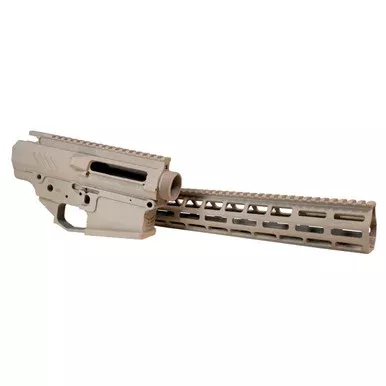 Grey Ghost Precision MKII AR-10 Billet Receiver Set with 15″ Handguard FDE