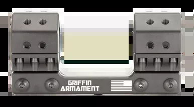 Griffin Armament SPRM Scope Mount 30mm Rings Black (Cantilever Design, 1.5″ Height)