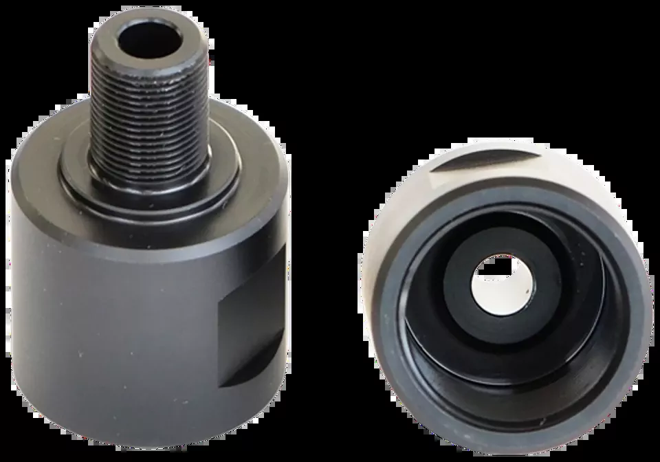 Griffin Armament Suppressor Mount Thread Adapter 1/2"x28 Melonite QPQ Black