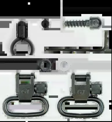 GrovTec Barrel Band 2-Piece Set, Swivel Stud 1″ Loop, .775-.825