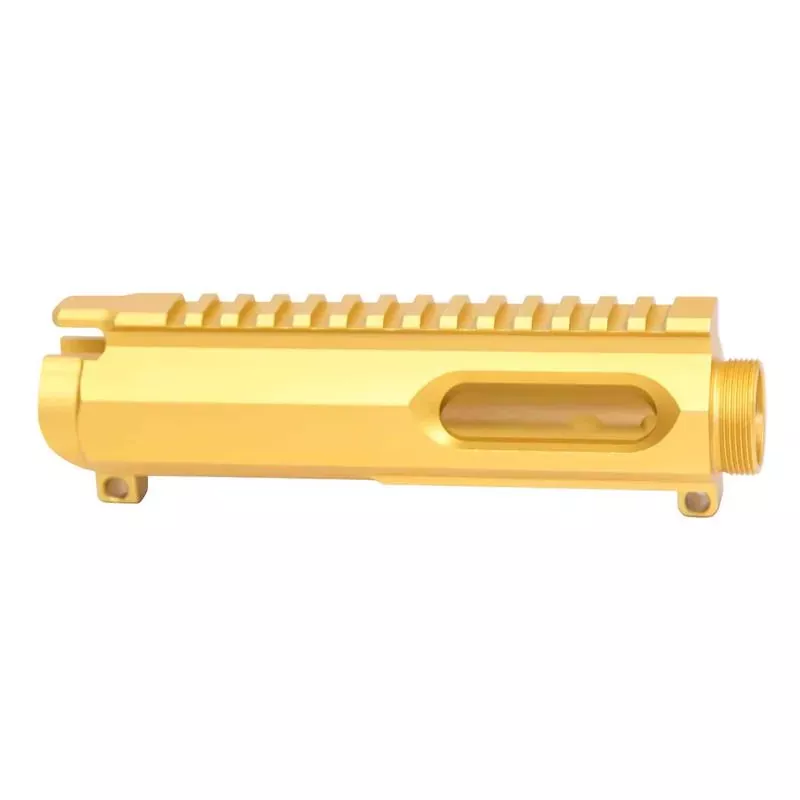Guntec AR15 9MM Dedicated Stripped Billet Upper Receiver – Gold