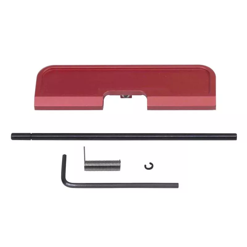 Guntec AR15 Ejection Port Dust Cover Assembly (Gen 3) – Anodized Red