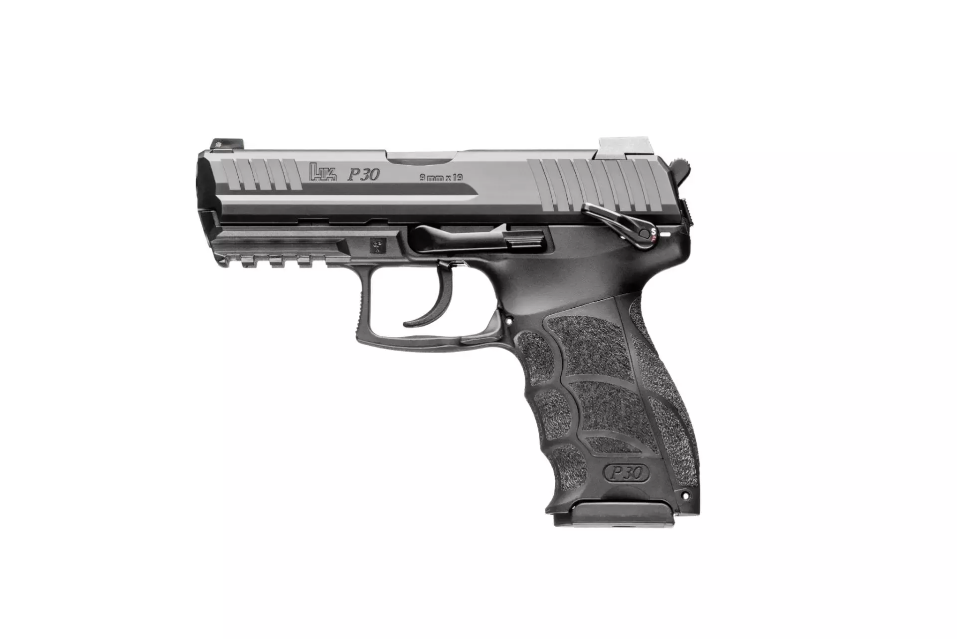 H&K P30 V3 Handgun 9mm Luger 15RD Magazines(2) 3.85″ Barrel DA/SA trigger and Manual Decocker