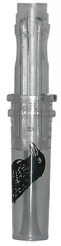 Haydel’s Game Calls TC87 Triple Tone Open Call Crow/Hawk Sounds Attract Turkeys, Clear Acrylic