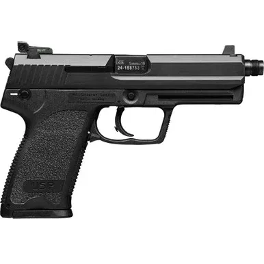 Heckler & Koch USP9T 9mm Luger Pistol 4.86″ Threaded Barrel 10+1 Rounds Black