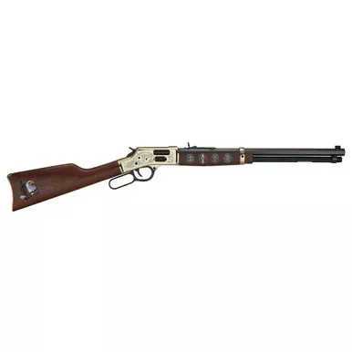 Henry Big Boy Eagle Scout Lever Action Rifle 44 Magnum 20″ Octagon Barrel Brass Receiver