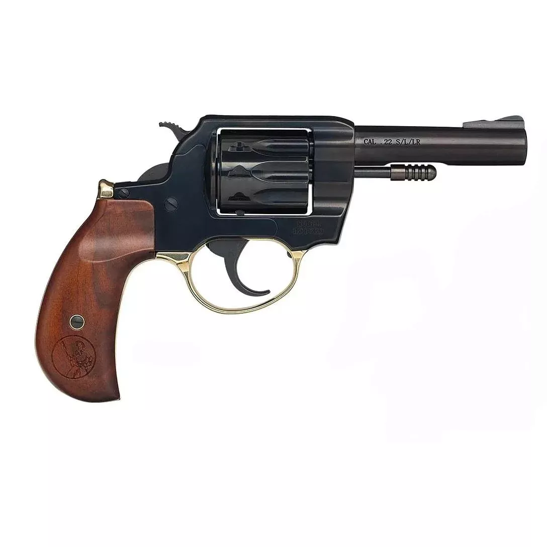 Henry Golden Boy Revolver .22 S/L/LR 10rd Capacity 4″ Barrel Birdshead Grip