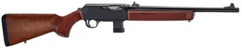 Henry Homesteader Semi-Automatic Rifle 9mm Luger 16.37" Barrel (1)-5Rd & (1)-10Rd Magazines American Walnut Stock Hard AFALSEdized Black Finish