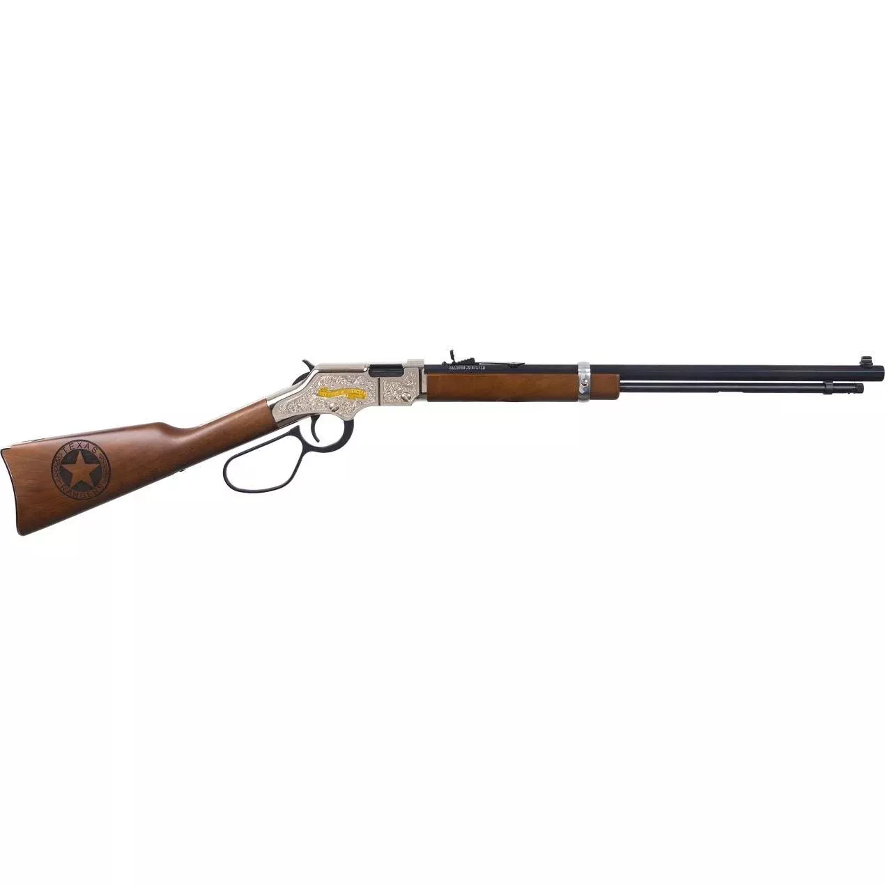 Henry Texas Rangers Bicentennial Tribute Edition Rifle .22 LR 16rd Magazine 20″ Barrel Walnut