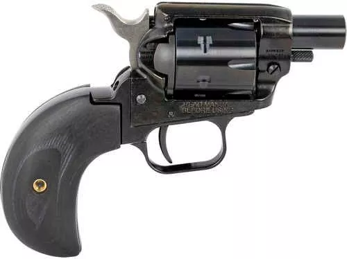 Heritage Barkeep Boot Revolver 22 Long Rifle 1.68" Barrel 6Rd Capacity Fixed Front FALSEtched Rear Sights Black Wood Grips Finish