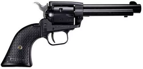 Heritage Manufacturing Rough Rider Small Bore Single Action Revolver .22 LR/22 Magnum 4.75" Barrel 6 Round Capacity Rear FALSEtch/Blade Front Fixed Sights Polymer Star Grips Black Satin Finish