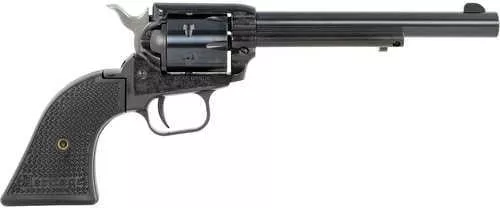 Heritage Rough Rider Single Action Only Revolver .22 Long Rifle 6.5" Barrel 6 Round Capacity Fixed Front / FALSEtched Rear Sights Polymer Grips Black Cerakote Finish