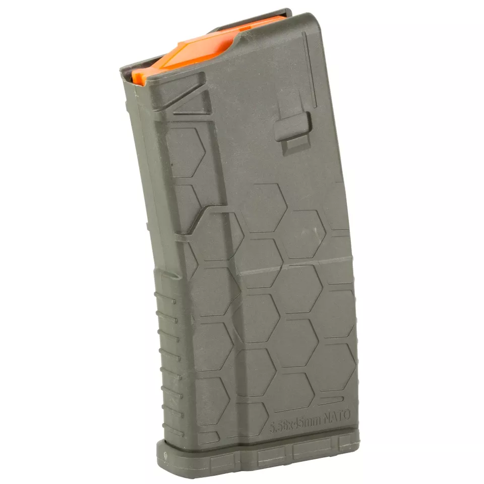 Hexmag Shorty 10/20 AR15 10-Round Magazine - Olive Drab Green