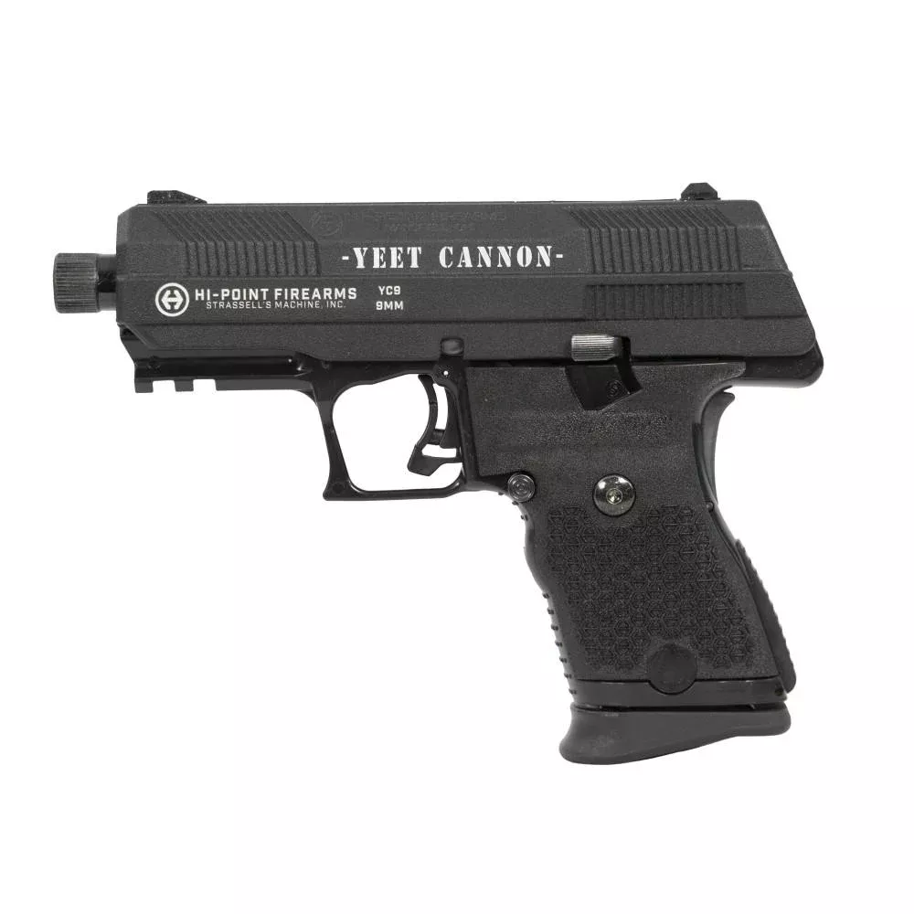 Hi-Point Firearms Yeet Cannon G1 Handgun 9mm Luger 10rd Magazine 4.12″ Threaded Barrel Black