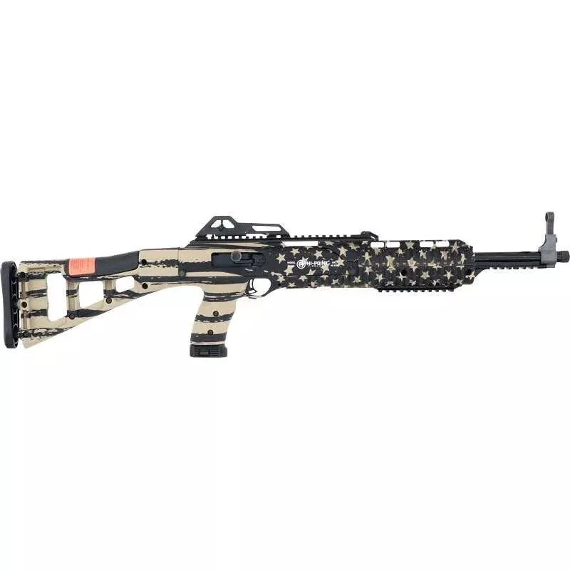 Hipoint 45TS Carbine Rifle .45 ACP 9rd Magazine 17.5″ Barrel FDE Flag