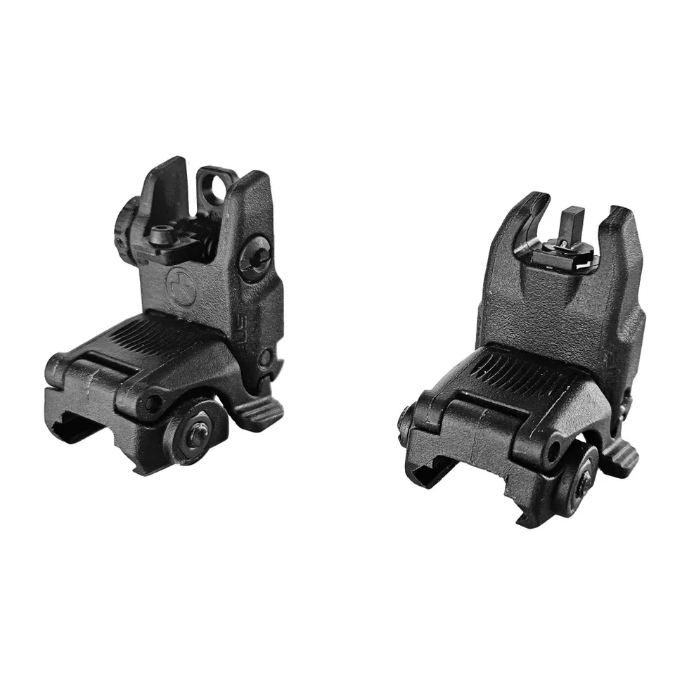 HIVIZ Folding AR Backup Sight Front/Rear