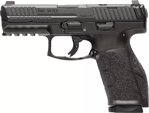 HK VP9A1 X OPTICS READY 9MM – 4.09″ 1-17RD 1-20 MAG BLACK