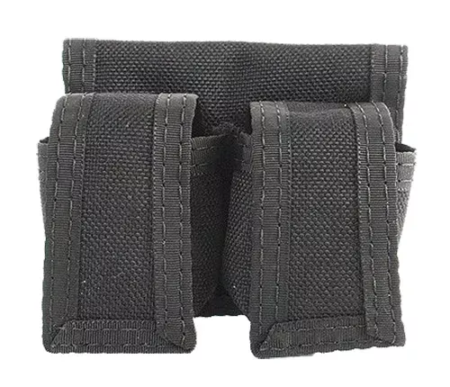 HKS 100B SpeedLoader Case Double Black Cordura Hook & Loop