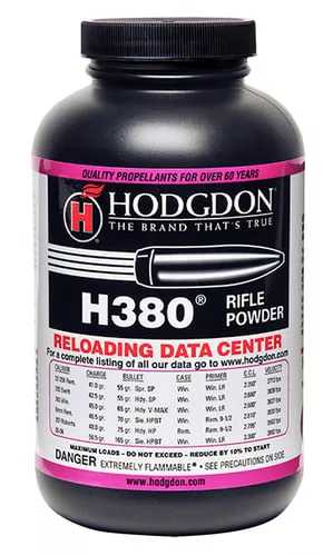 Hodgdon 3801 Spherical H380 Rifle 1 lb 1 Canister