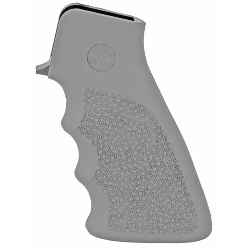 HOGUE GRIP AR15 W/FINGER GROVE GREY UPC: 743108150023