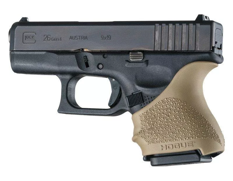 Hogue HandAll Beavertail Grip Sleeve Glock 26/27 Flat Dark Earth