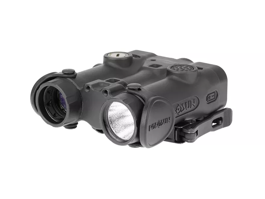 Holosun LE420-GR Elite Coaxial Green Laser and Infrared Laser Sight with White LED Illuminator Picatinny Mount Matte Black