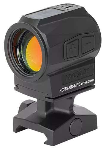 Holosun SCRSRDMRS SCRSBlack Anodized 1 x 20 mm 2 MOA Red Dot/65 MOA Circle Multi Reticle